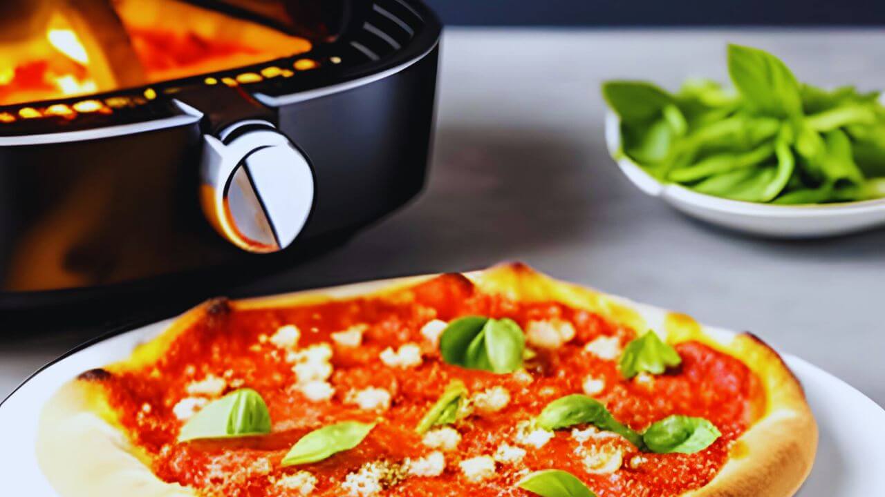 Cook Ellios Pizza in Air Fryer